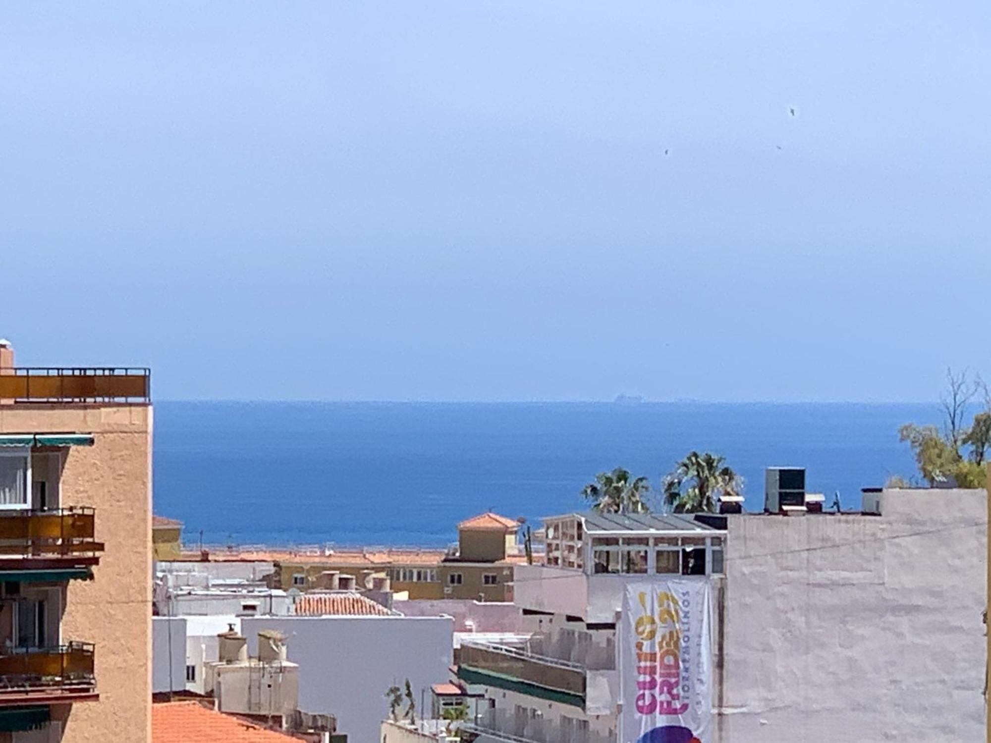 Elegant Studio With Pool And Seaview توريمولينوس المظهر الخارجي الصورة